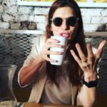 Lake Bell’s Round Cut Diamond Ring