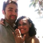 Miranda Tapsell’s Round Cut Diamond Ring