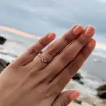 Ella Mielniczenko’s Oval Cut Diamond Ring