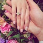 Kate Grigorieva’s Emerald Cut Yellow Diamond Ring