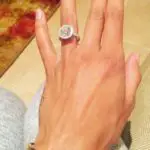 Morgan Poole’s Round Cut Diamond Ring
