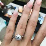 Morgan Marie’s Round Cut Diamond Ring