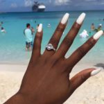 Ronke Raji’s Oval Cut Diamond Ring