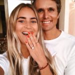 Janni Delér’s Round Cut Diamond Ring