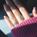 Antoinette Nicole Aquino’s Round Cut Diamond Ring