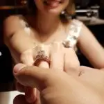 Gerphil Flores’ Round Cut Diamond Ring