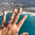Ranae Ayris’ Oval Cut Diamond Ring