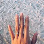 Sheena Liam’s Round Cut Diamond Ring