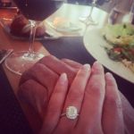 Veronica Llamas’ Cushion Cut Diamond Ring