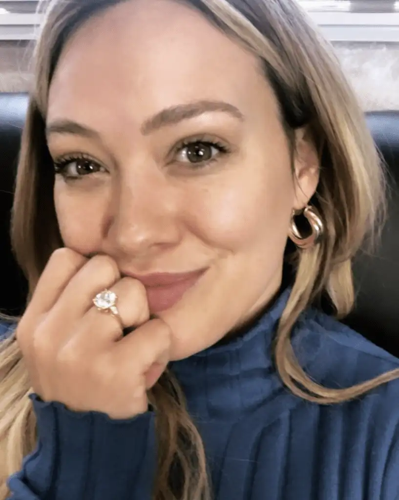 Hilary duff's engagement ring