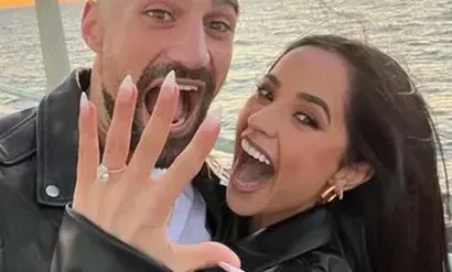 Becky G's engagement ring