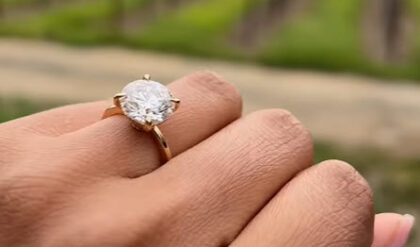 Teddi Wright's engagement ring