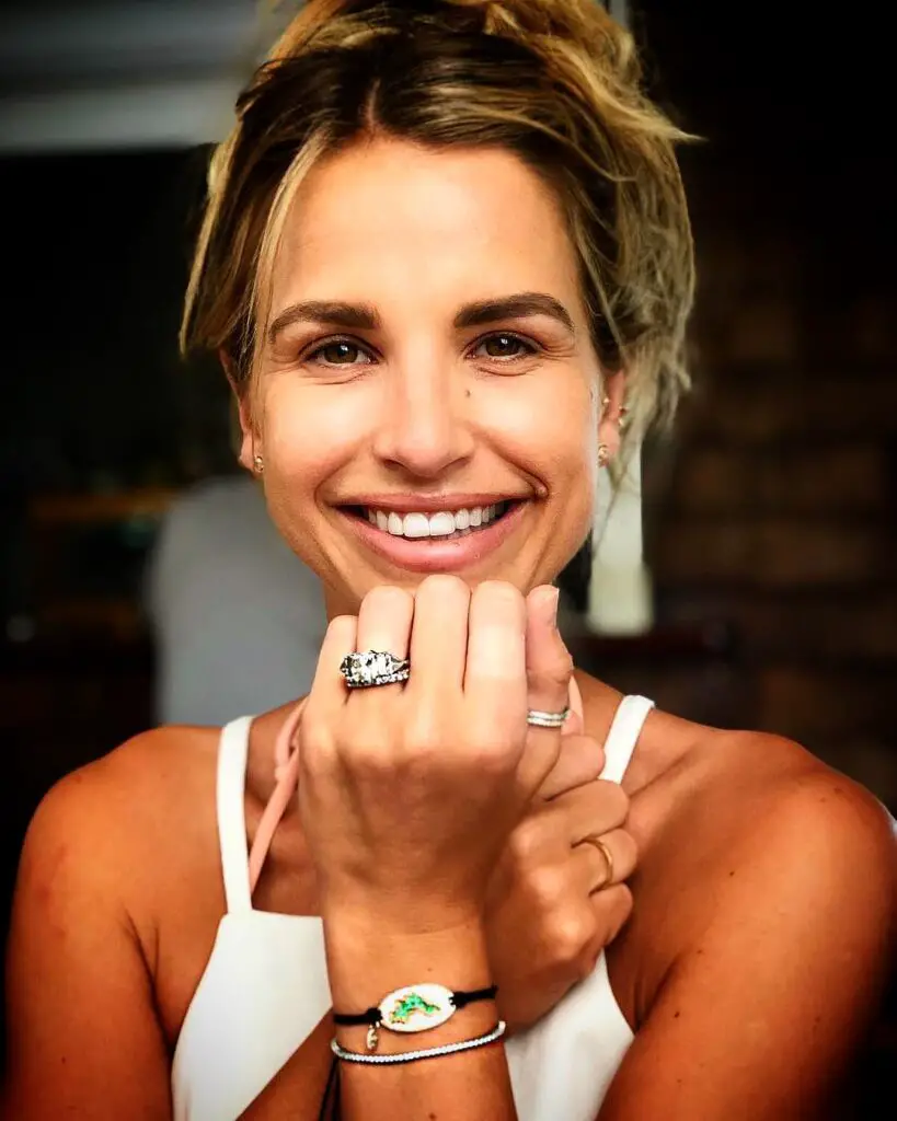 Vogue Williams' engagement ring from Spencer Matthews