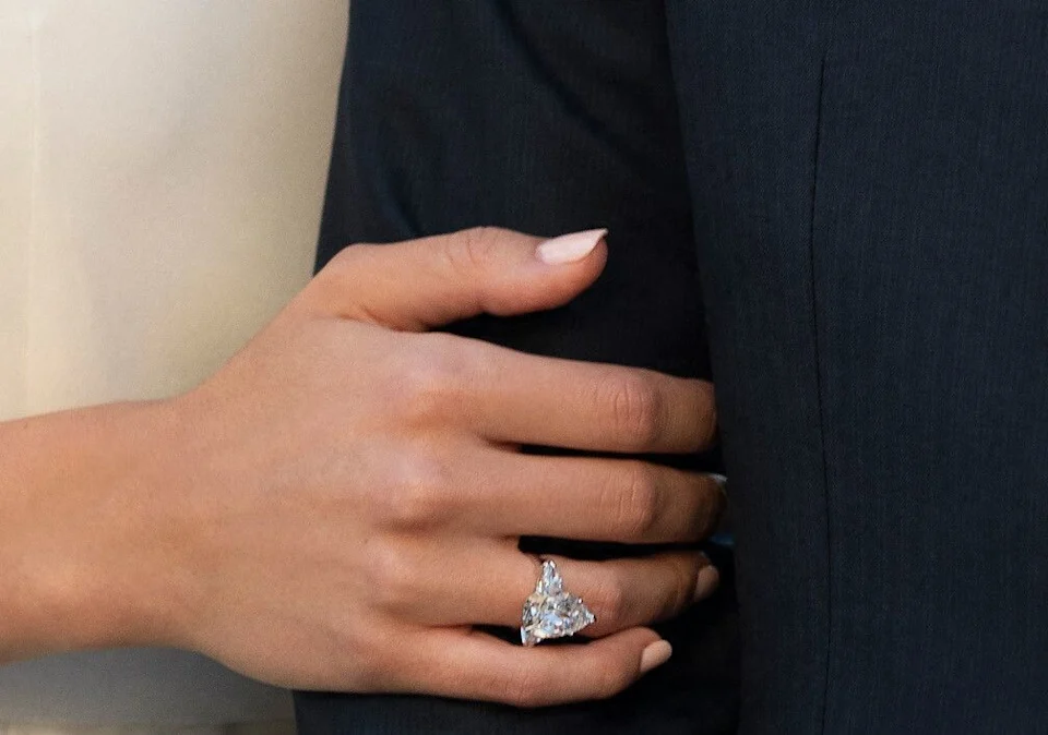 Princess Rajwa's engagement ring