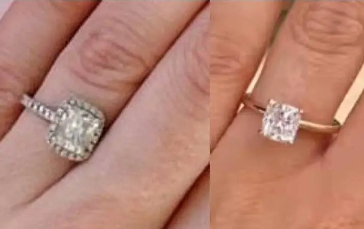Stacey Solomon's engagement ring