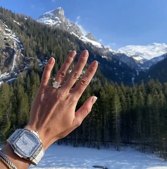 Elina svitolina's engagement ring