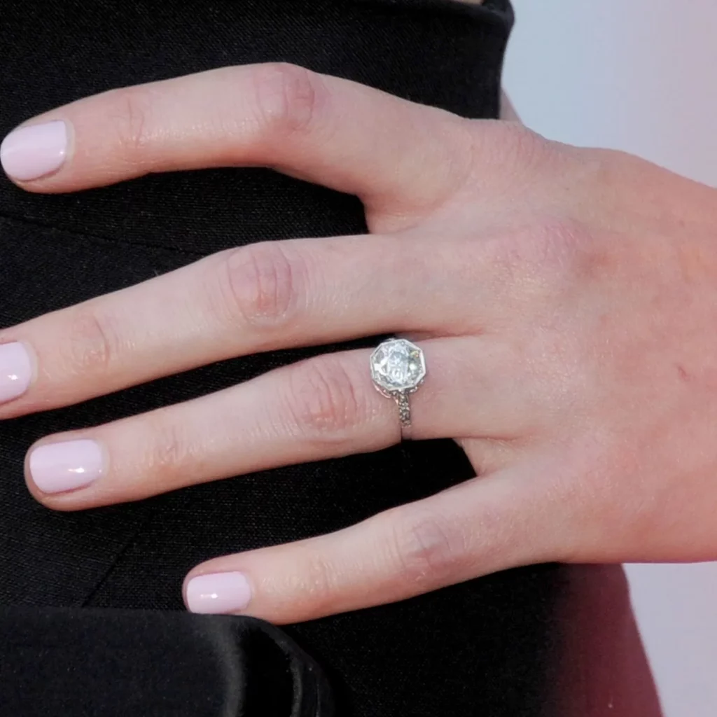 alexis beldel's engagement ring