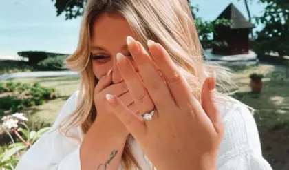 Ella Henderson's engagement ring