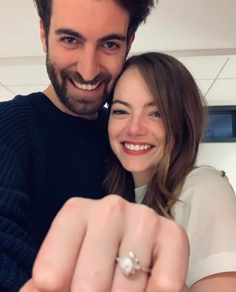 Emma Stone's engagement ring