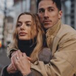 Michael Trevino’s Christmas Eve Proposal: An Oval Solitaire