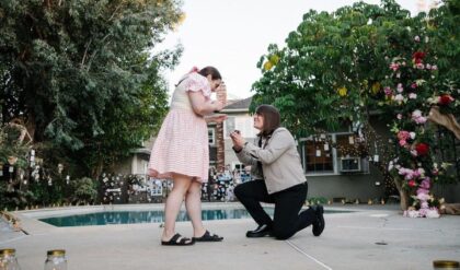 beanie feldstein engagement ring